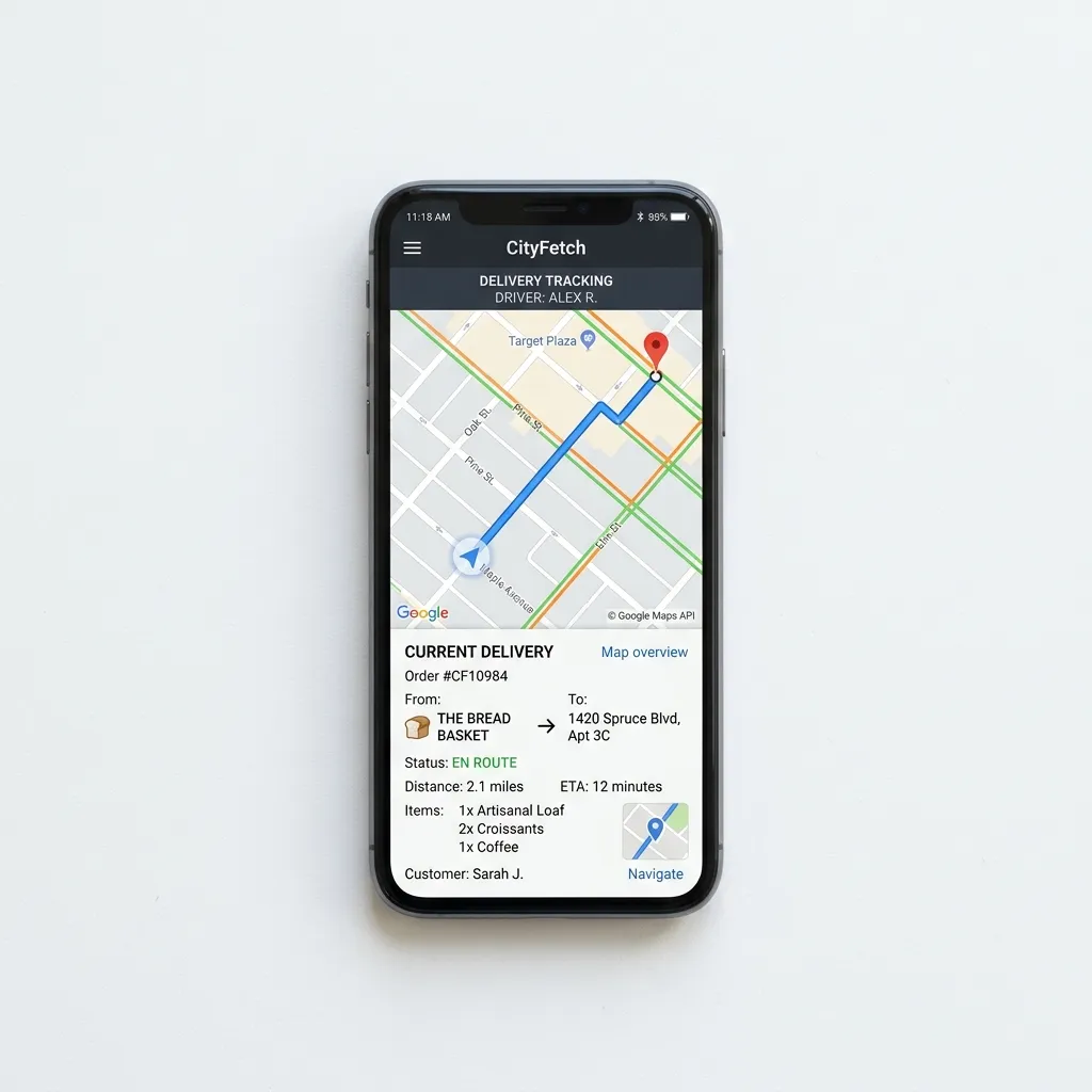 Vequik Delivery App